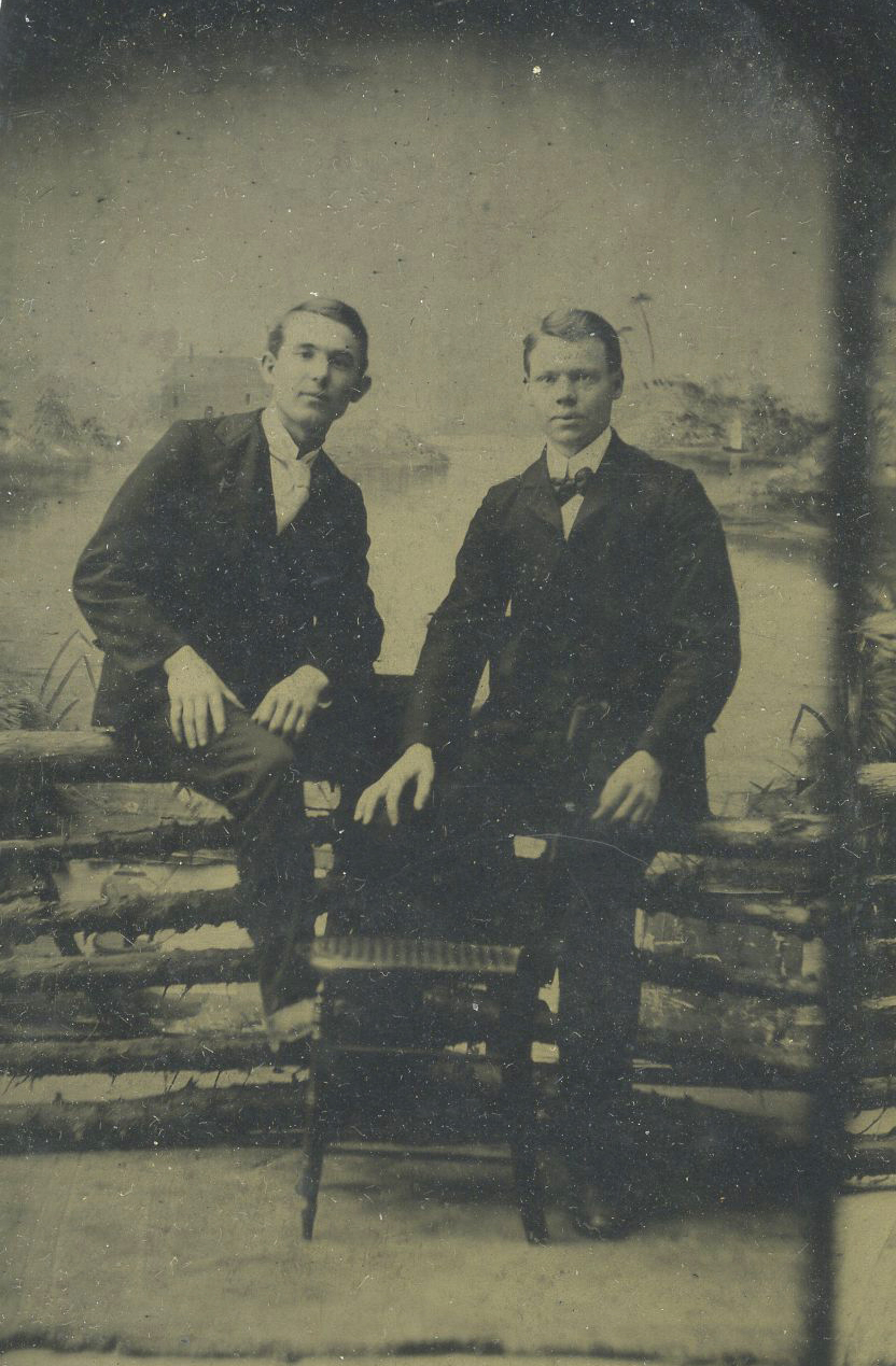 Joe and Bill Fleming around 1895